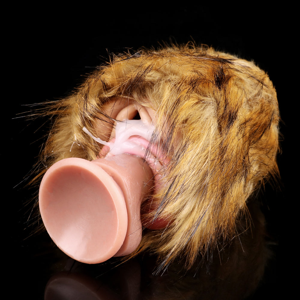 Tiger Pocket Pussy Furry Sex Doll - Realistic Animal Masturbator Sex Toy for Men Blowjob Xoxomoving