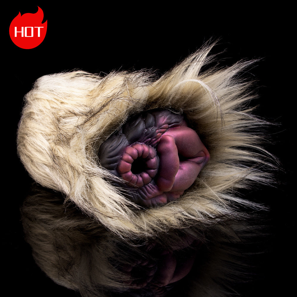 Hyena Pocket Pussy Male Masturbator - Animal Vagina Penis Massage Sex Toy for Men Xoxomoving