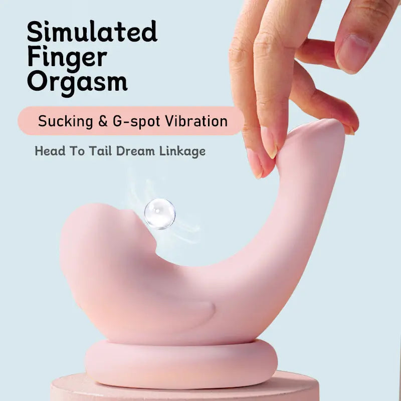 Xoxomoving 5-Frequency Vibrator for Women - Compact Suction Seal Toy Xoxomoving