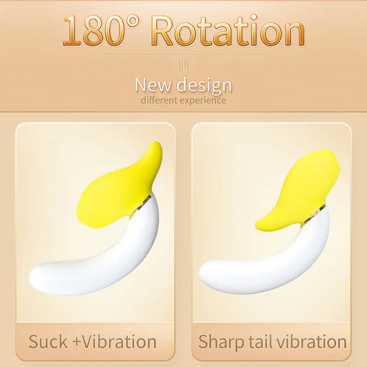 Xoxomoving- Transformable Banana Vibrator Xoxomoving