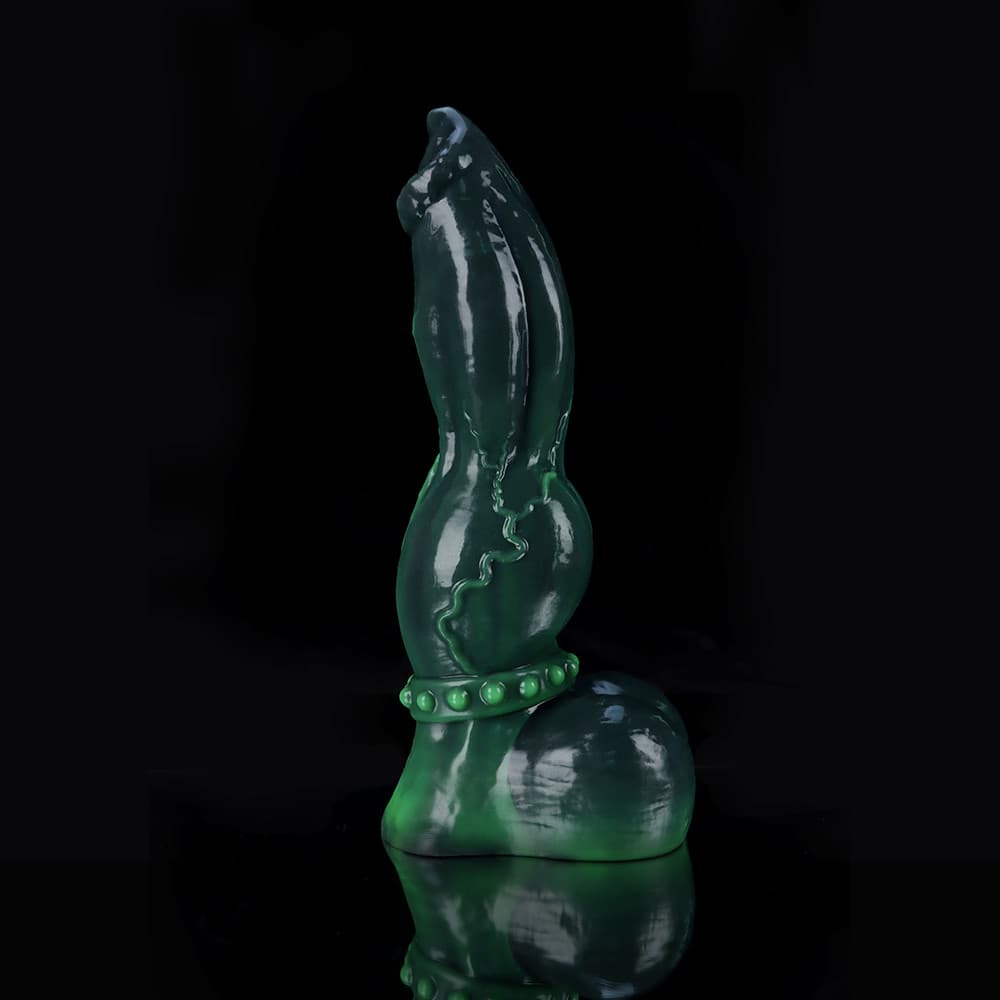 Venom Green Knot Dildo Xoxomoving