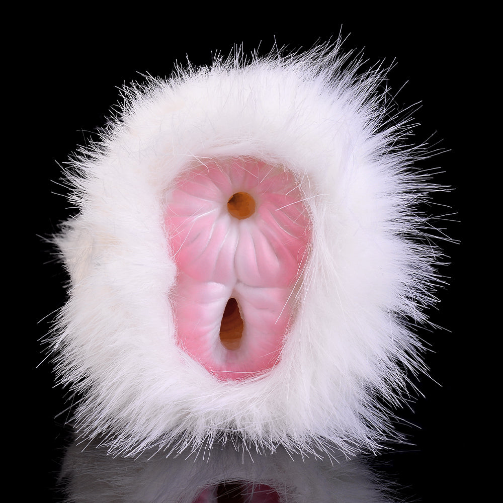 Merino Sheep Pocket Pussy Furry Sex Doll - White Fur Animal Pussies Penis Masturbator Xoxomoving