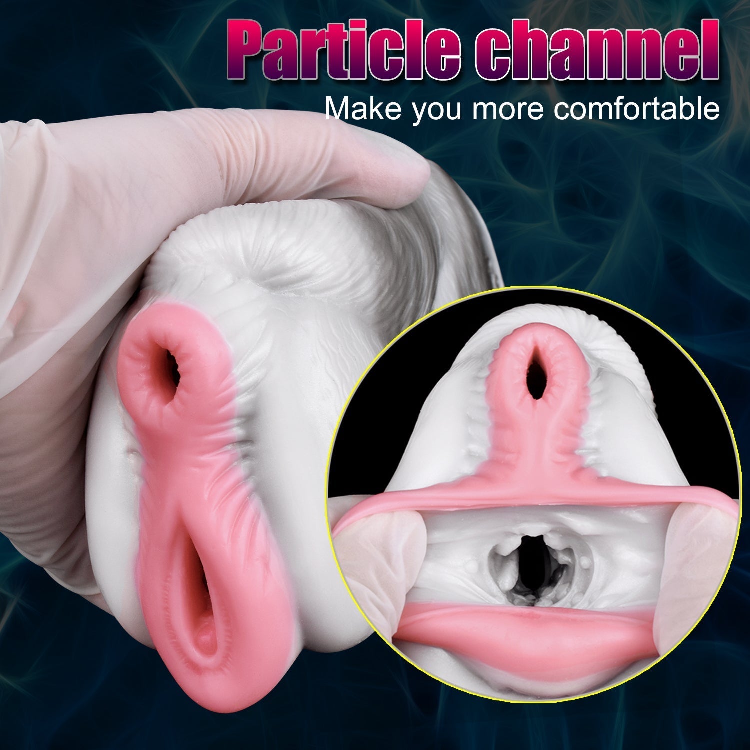 Fantasy Horse Pocket Pussy Male Sex Toy - Pink Vagina Dual Hole Penis Masturbator Xoxomoving