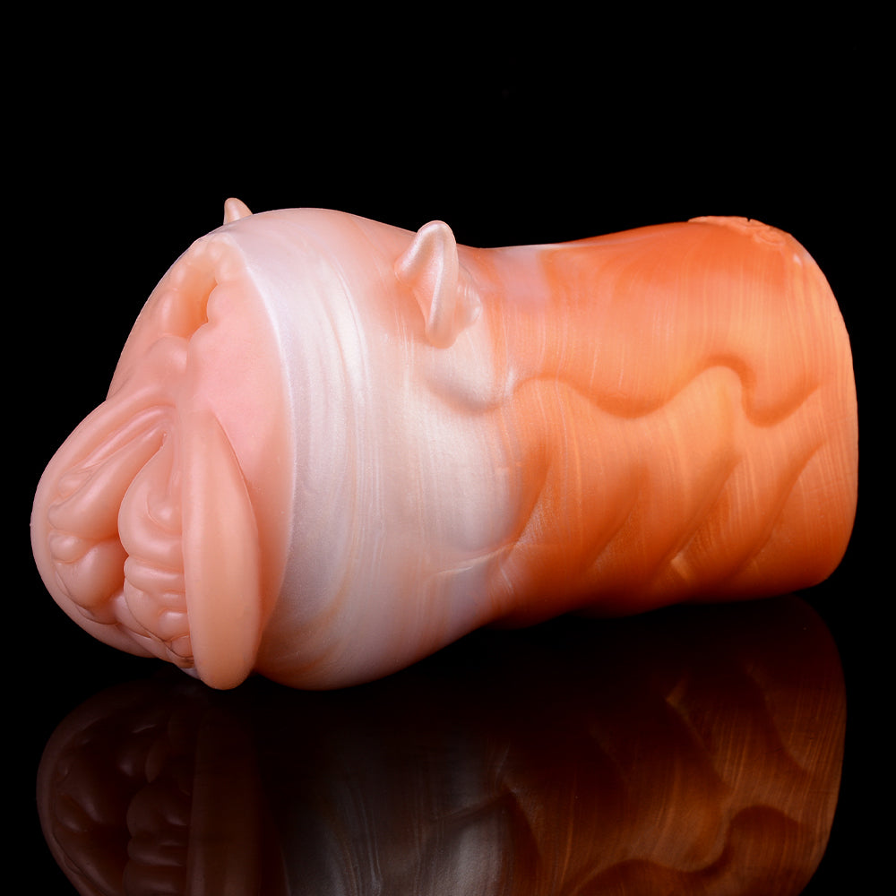 Fantasy Animal Pocket Pussy Masturbation Cup - Red Fox Realistic Vaginas Penis Blowjob Male Sex Toys Xoxomoving