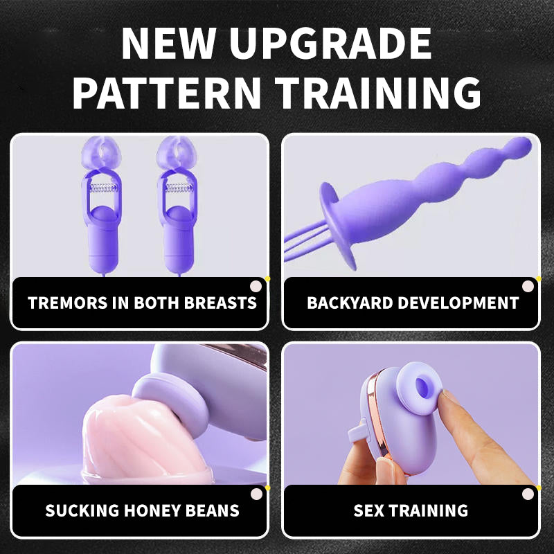 Xoxomoving Magic Box Mini Sucking Vibrator Waterproof Stimulator Xoxomoving