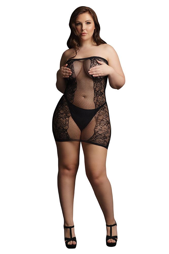 Le Désir Black Strapless Mini Dress XL - Xoxomoving