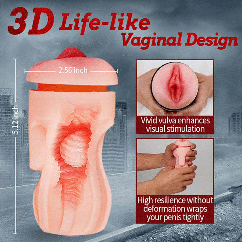xoxomoving Grenade - Male Masturbator with App Remote Control & Strong Shock Feature Xoxomoving