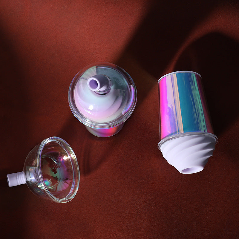 Xoxomoving - Suction Heating G-spot Vibrator Clitoral Stimulator Hee Hee Cup Xoxomoving