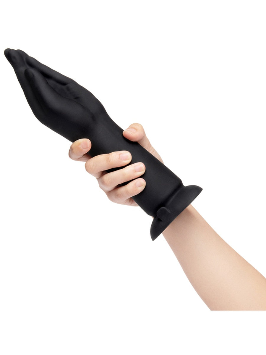 b-Vibe USB Rechargeable Vibrating Silicone Fisting Dildo Xoxomoving
