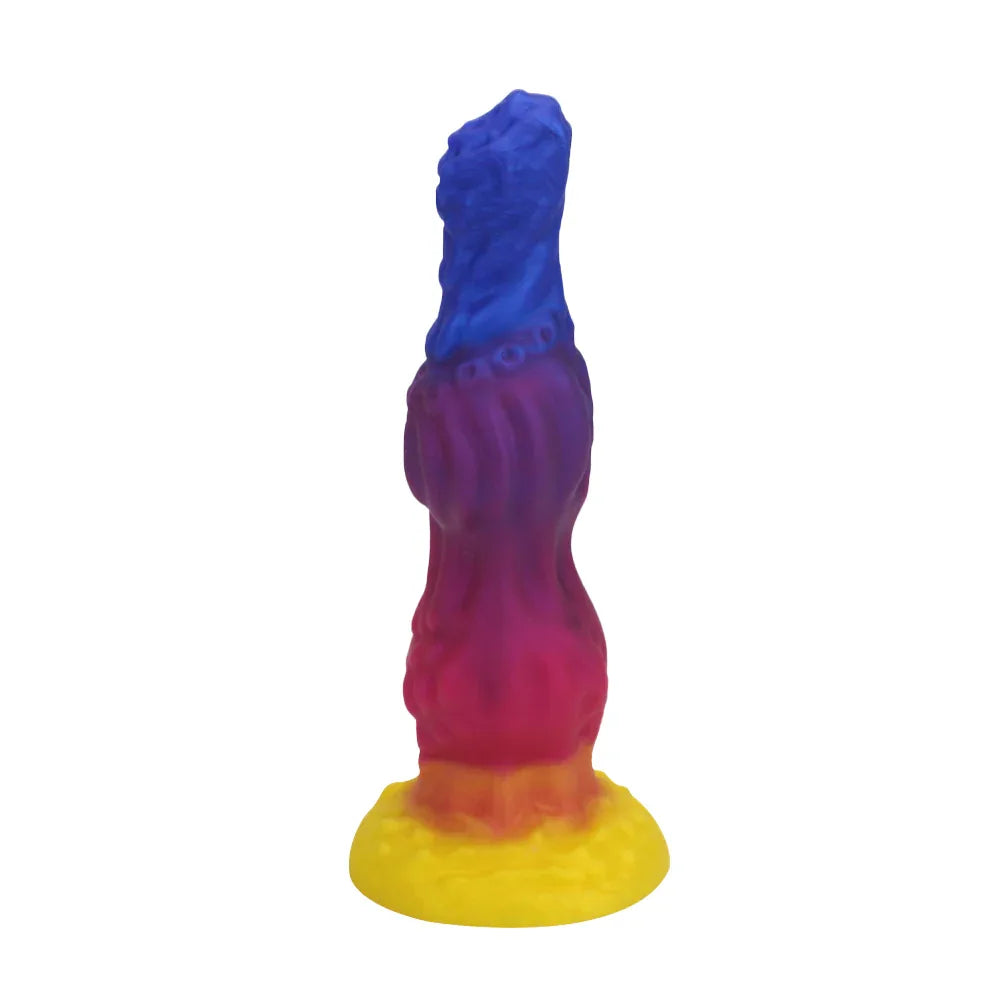 13 Inch Gradient Fantasy Monster Knot Dildo Xoxomoving