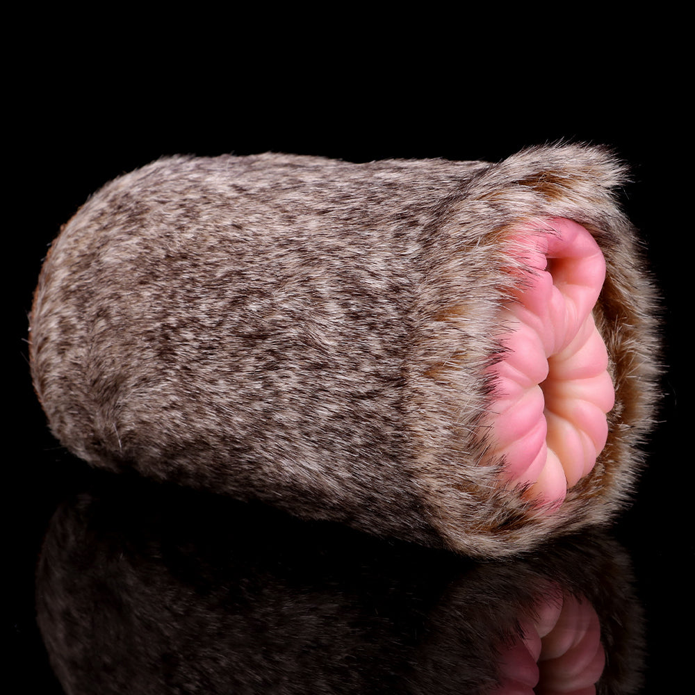 Lifelike Lion Pussy Male Masturbator - Realistic Furry Vagina Penis Masturbatiion Sex Toy Xoxomoving