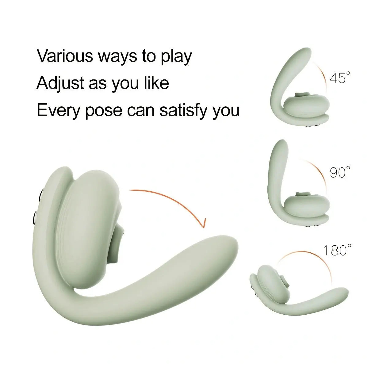 Xoxomoving - 2-in-1 Clit Sucking Vibrator for Double Pleasure Women's toy Xoxomoving