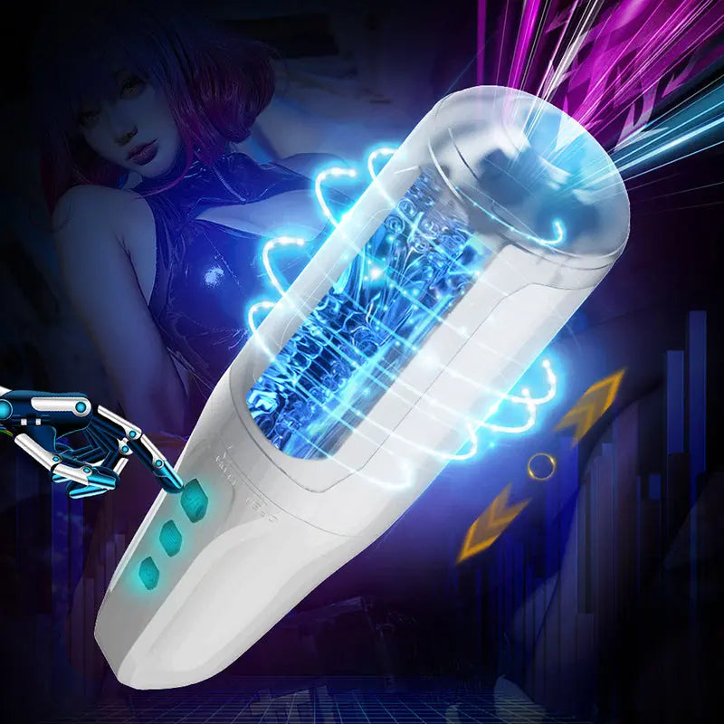 Interactive Juicing Blowjob Masturbator for Men - Xoxomoving Xoxomoving