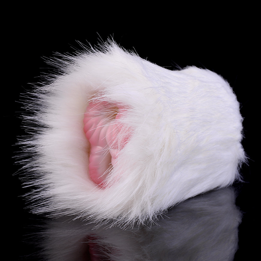 Merino Sheep Pocket Pussy Furry Sex Doll - White Fur Animal Pussies Penis Masturbator Xoxomoving