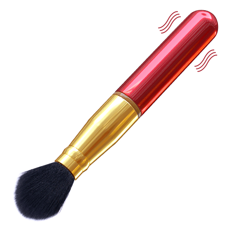Xoxomoving Electric Vibration Makeup Brush Set for Women - Foundation & Blush Application Xoxomoving