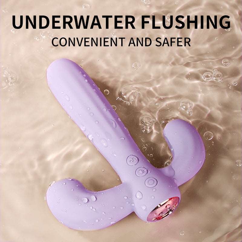 Cactus Pleasure Oasis: Suction + Vibrating Massage Wand - Xoxomoving Xoxomoving