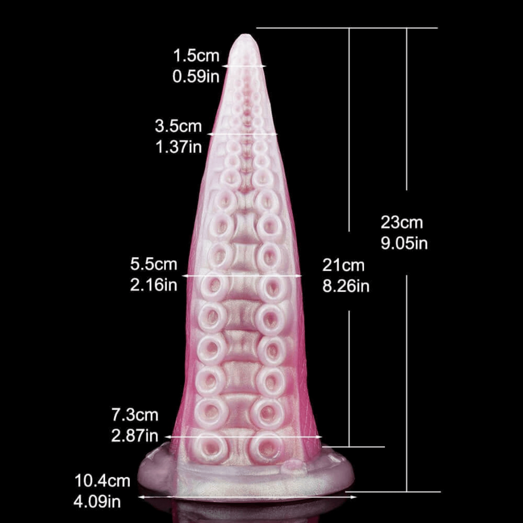 Kraklush Pink Octopus Tentacle Dildo Xoxomoving