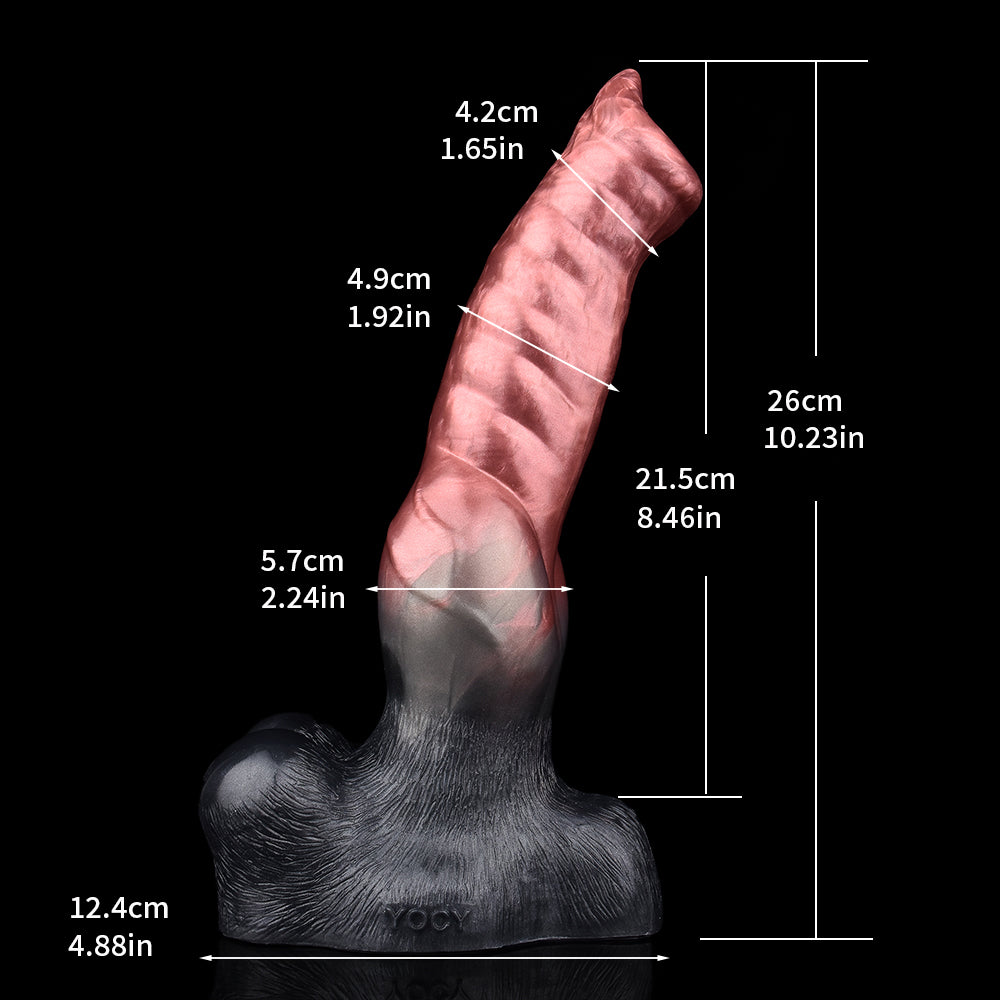 10 Inch Soft Noble Fantasy Dog Dildo Xoxomoving