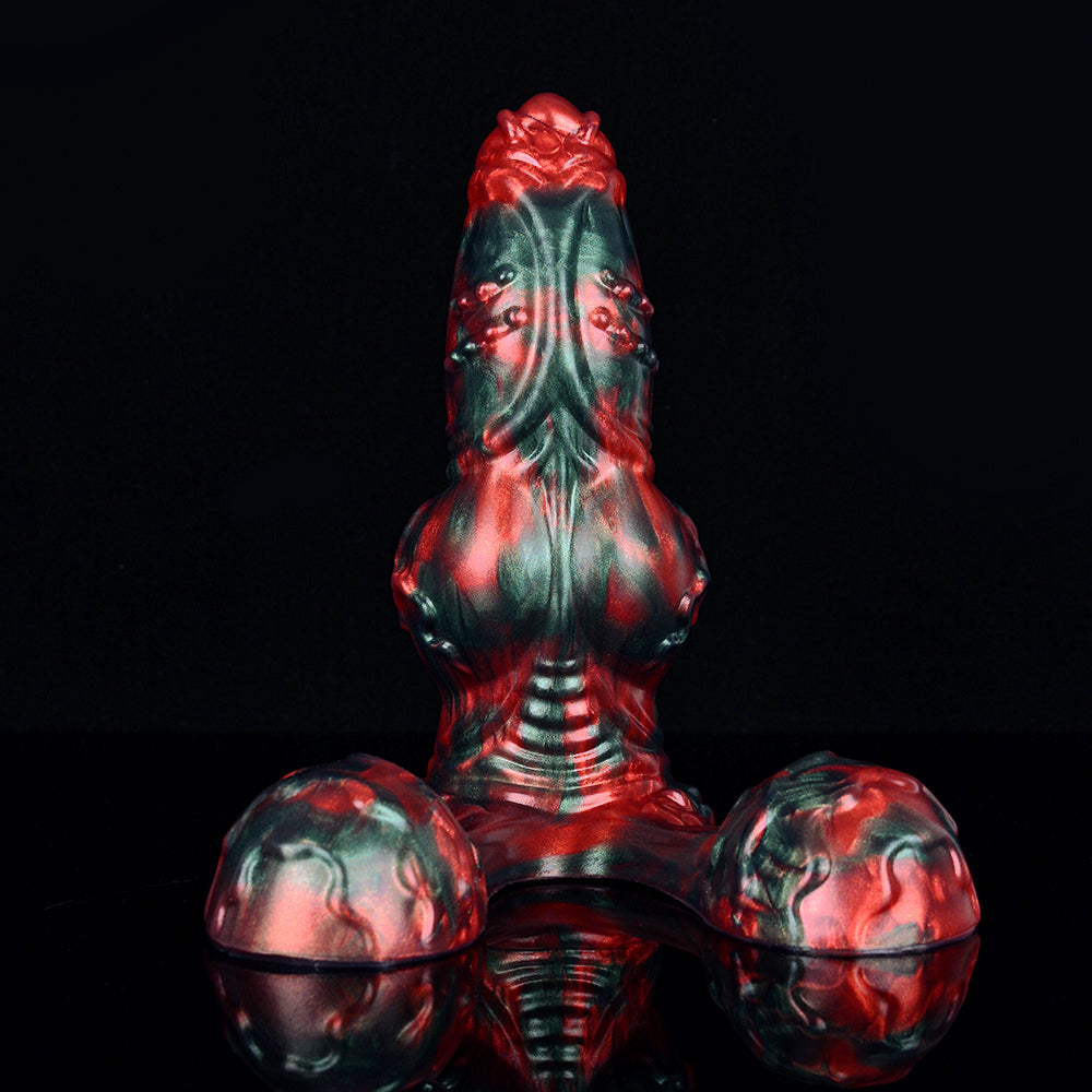 7 Inch Knot Monster Silicone Dog Dildo Xoxomoving