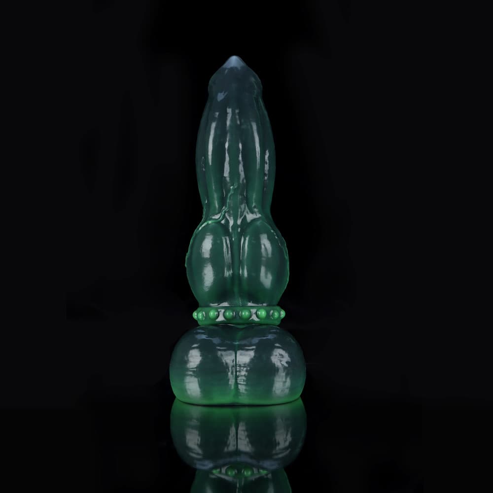 Venom Green Knot Dildo Xoxomoving