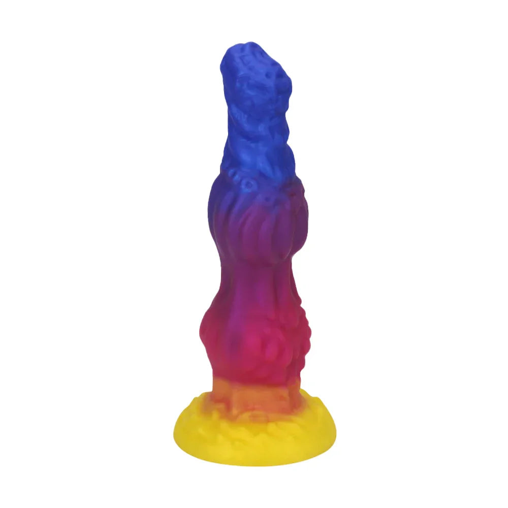 13 Inch Gradient Fantasy Monster Knot Dildo DOG KNOT LUXE