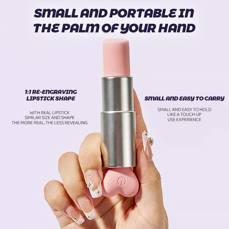 Xoxomoving - Liquid Quicksand Lipstick Vibrator Female Sucking Licking Clitoris Masturbator Xoxomoving