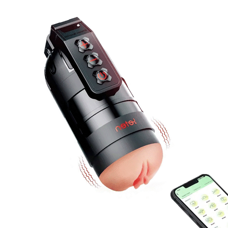 xoxomoving Grenade - Male Masturbator with App Remote Control & Strong Shock Feature Xoxomoving