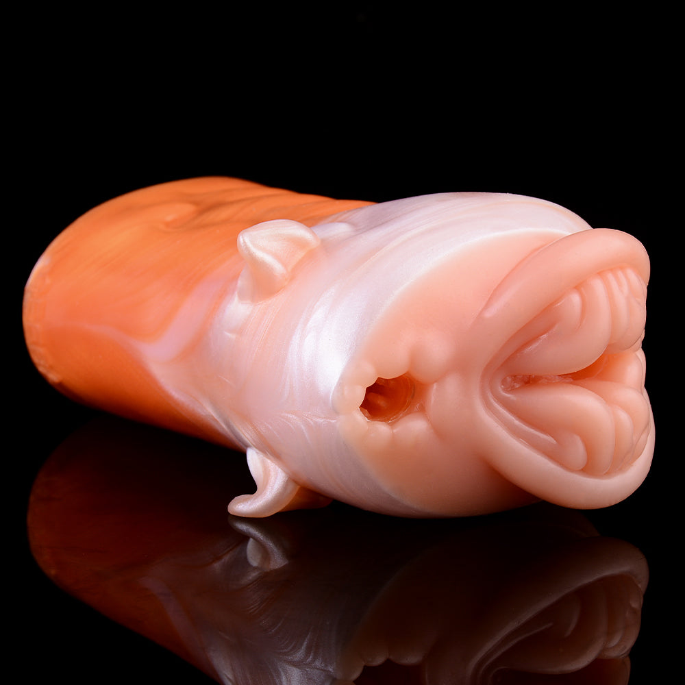Fantasy Animal Pocket Pussy Masturbation Cup - Red Fox Realistic Vaginas Penis Blowjob Male Sex Toys Xoxomoving