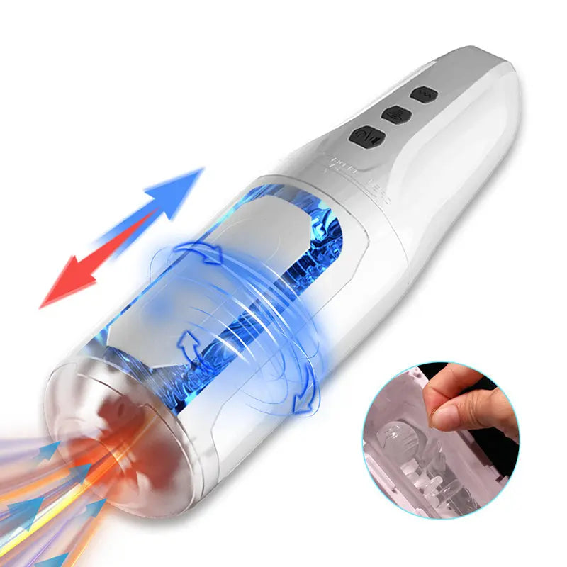Interactive Juicing Blowjob Masturbator for Men - Xoxomoving Xoxomoving