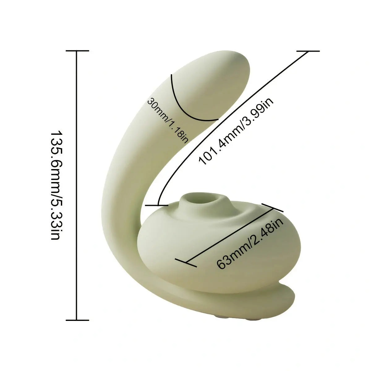 Xoxomoving - 2-in-1 Clit Sucking Vibrator for Double Pleasure Women's toy Xoxomoving