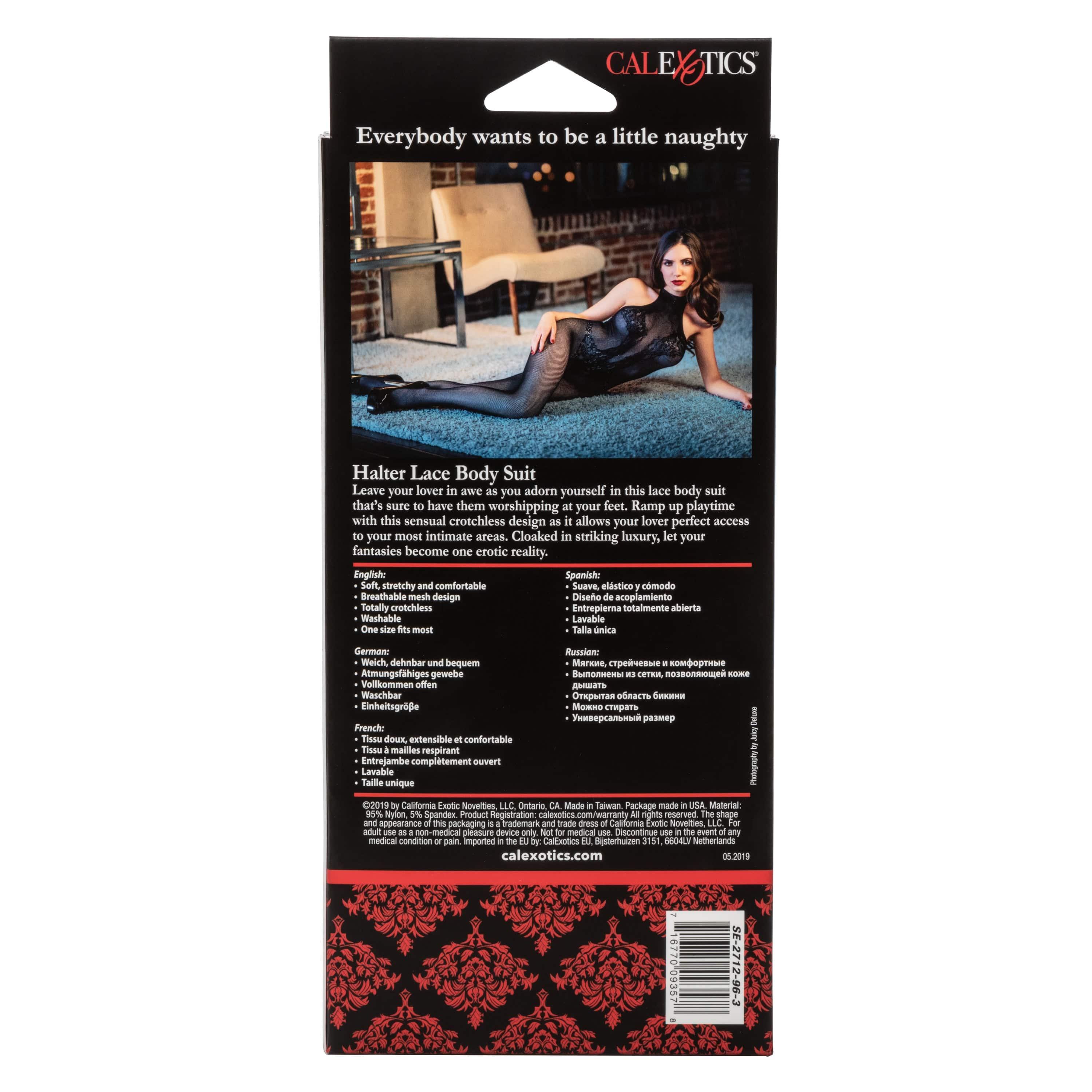 Scandal Halter Lace Bodysuit Xoxomoving