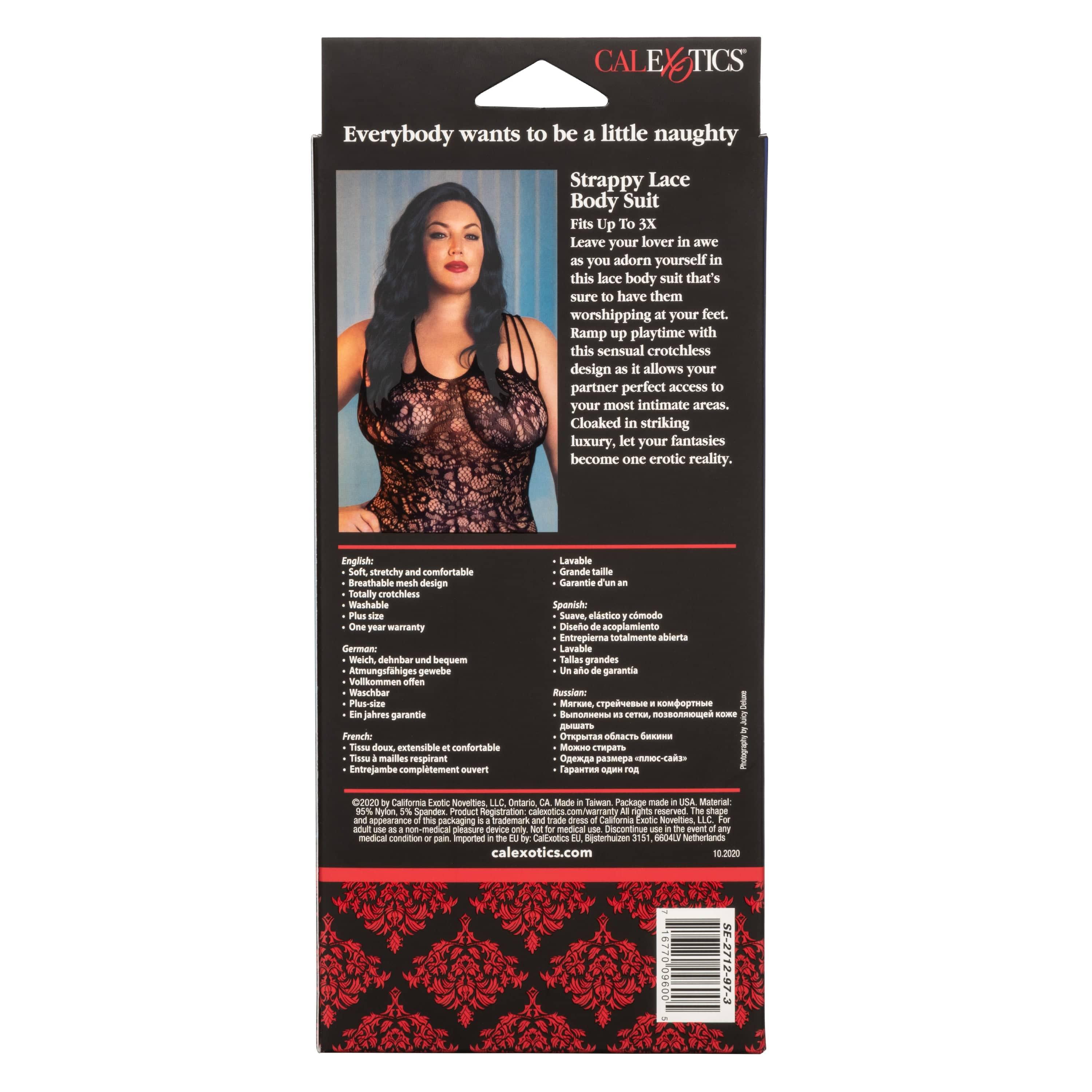 Scandal Strappy Lace Bodysuit Xoxomoving