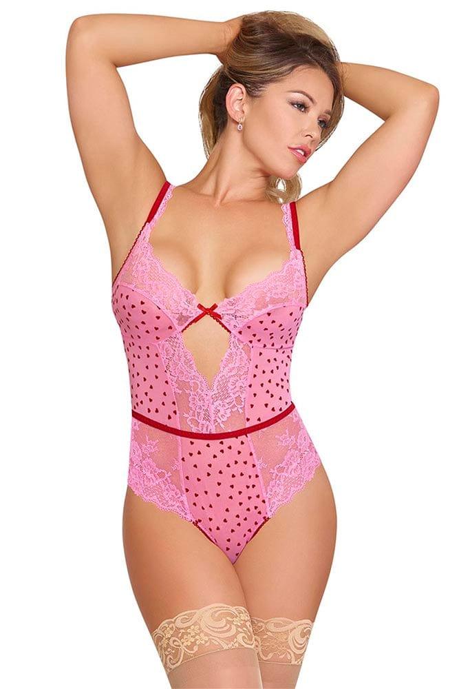 Exposed Balconette Teddy Xoxomoving