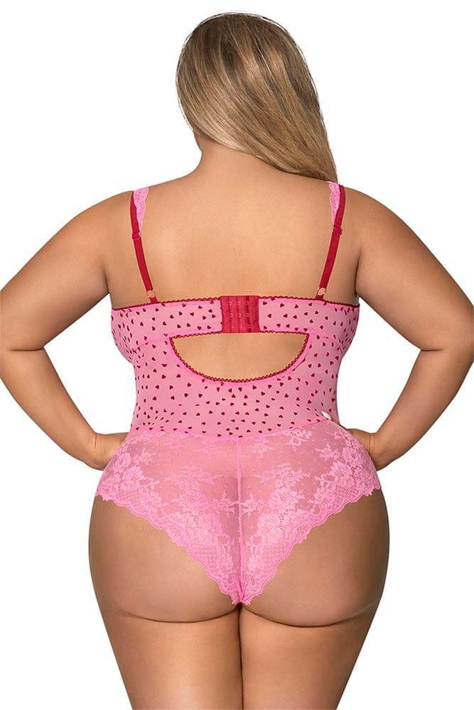 Exposed Balconette Teddy Xoxomoving