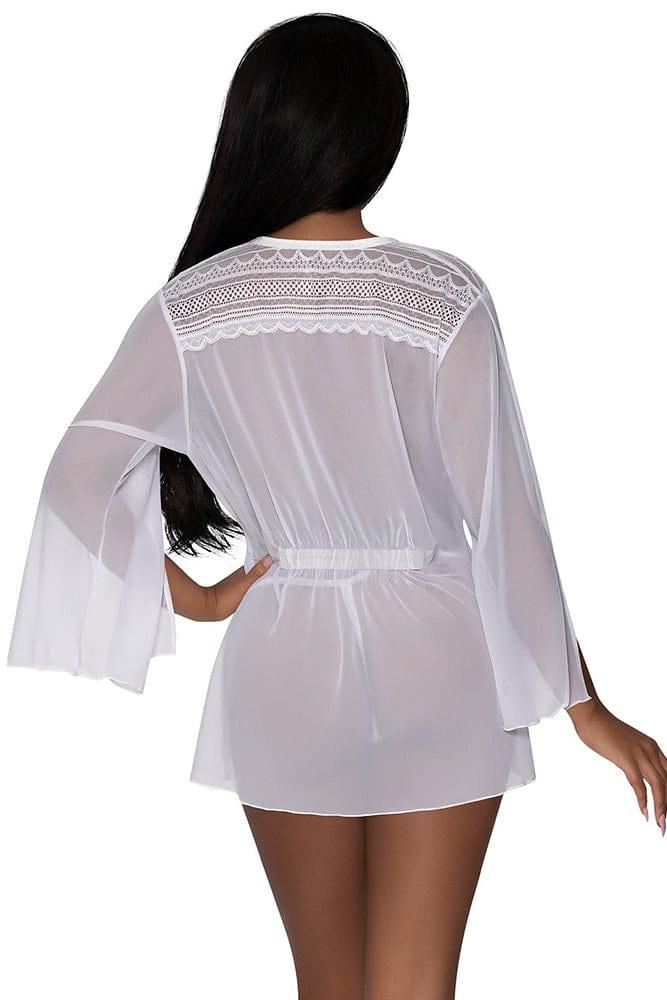 Modern Romance Flowing Short Robe Xoxomoving