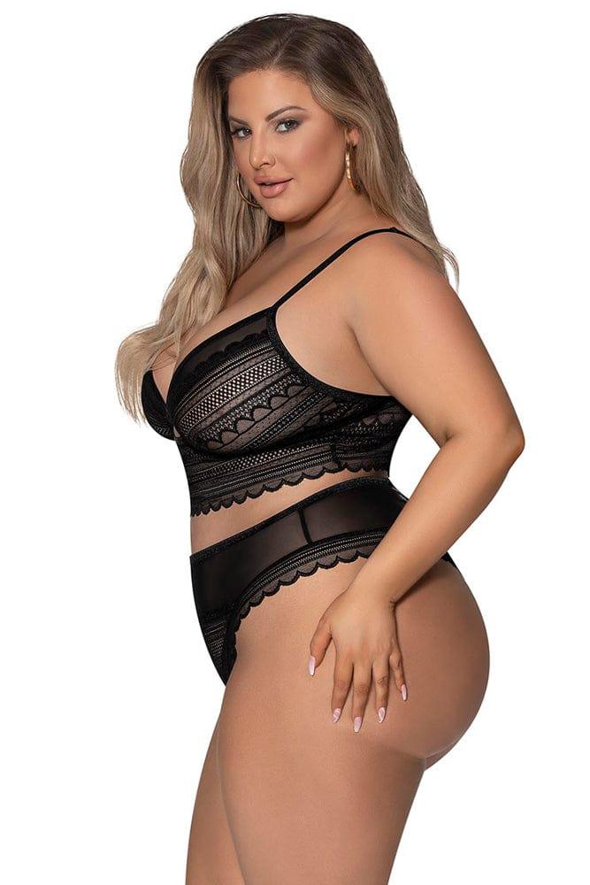 Modern Romance Bralette & Cheeky Hipster Xoxomoving