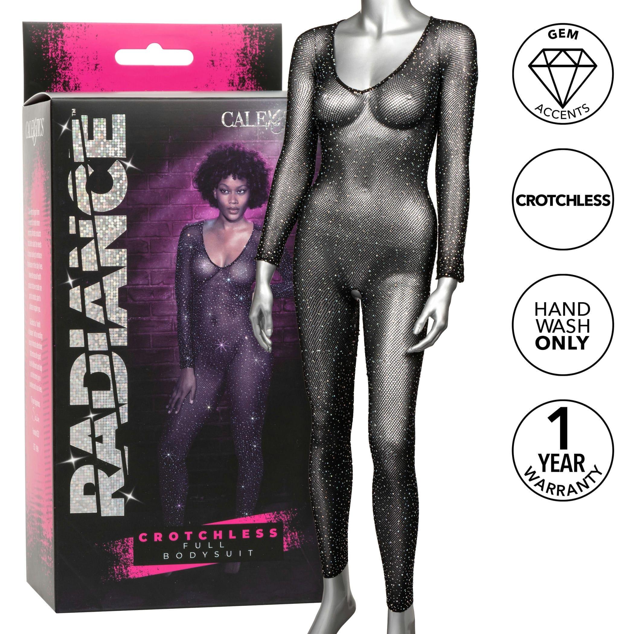 Radiance Crotchless Full Body Suit Xoxomoving