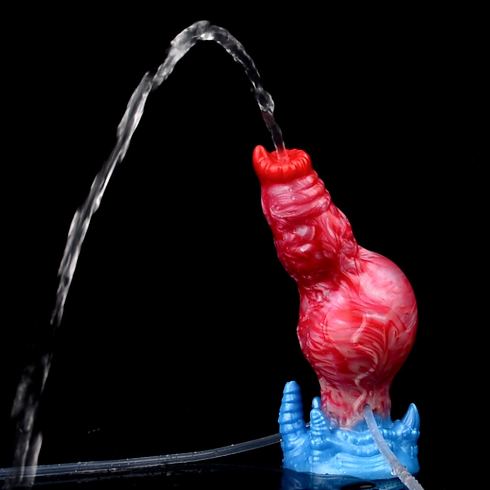 7 Inch Fantasy Ejaculating Dog Inflatable Dildo Xoxomoving