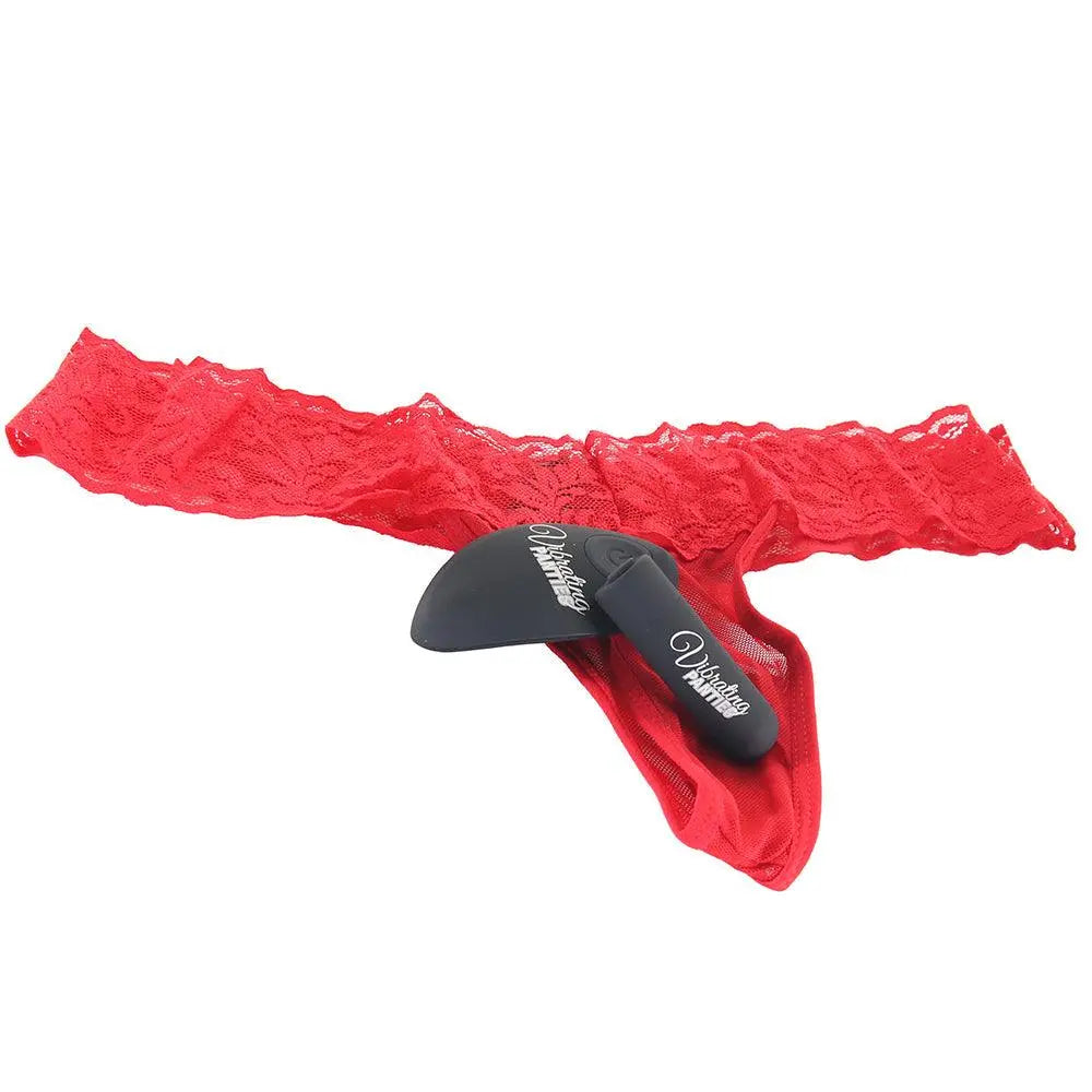 Wireless Remote Vibrating Red Panties /L - Xoxomoving