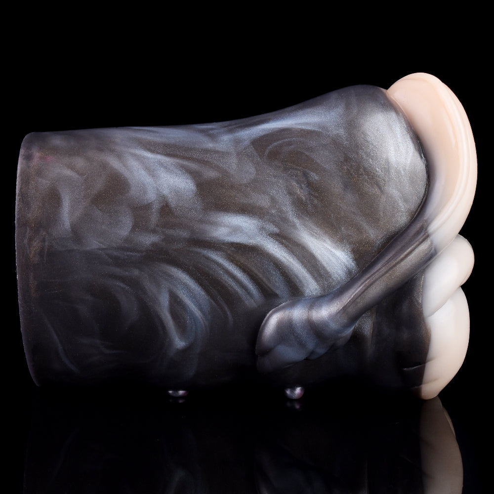 Giraffe Pocket Pussy Masturbation Cup - Silicone Double Anal Vagina Male Masturbator Xoxomoving