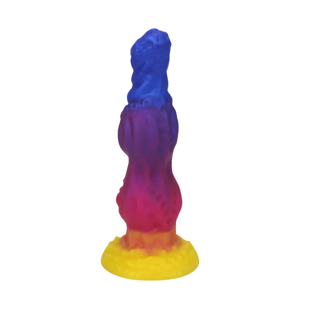 13 Inch Gradient Fantasy Monster Knot Dildo DOG KNOT LUXE