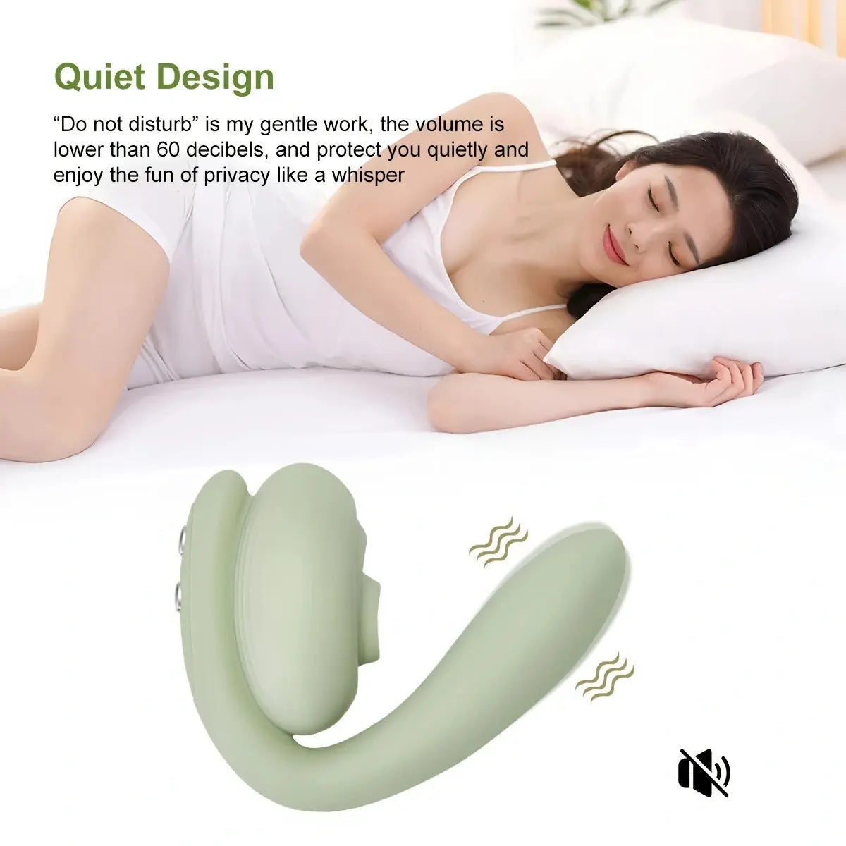 Xoxomoving - 2-in-1 Clit Sucking Vibrator for Double Pleasure Women's toy Xoxomoving