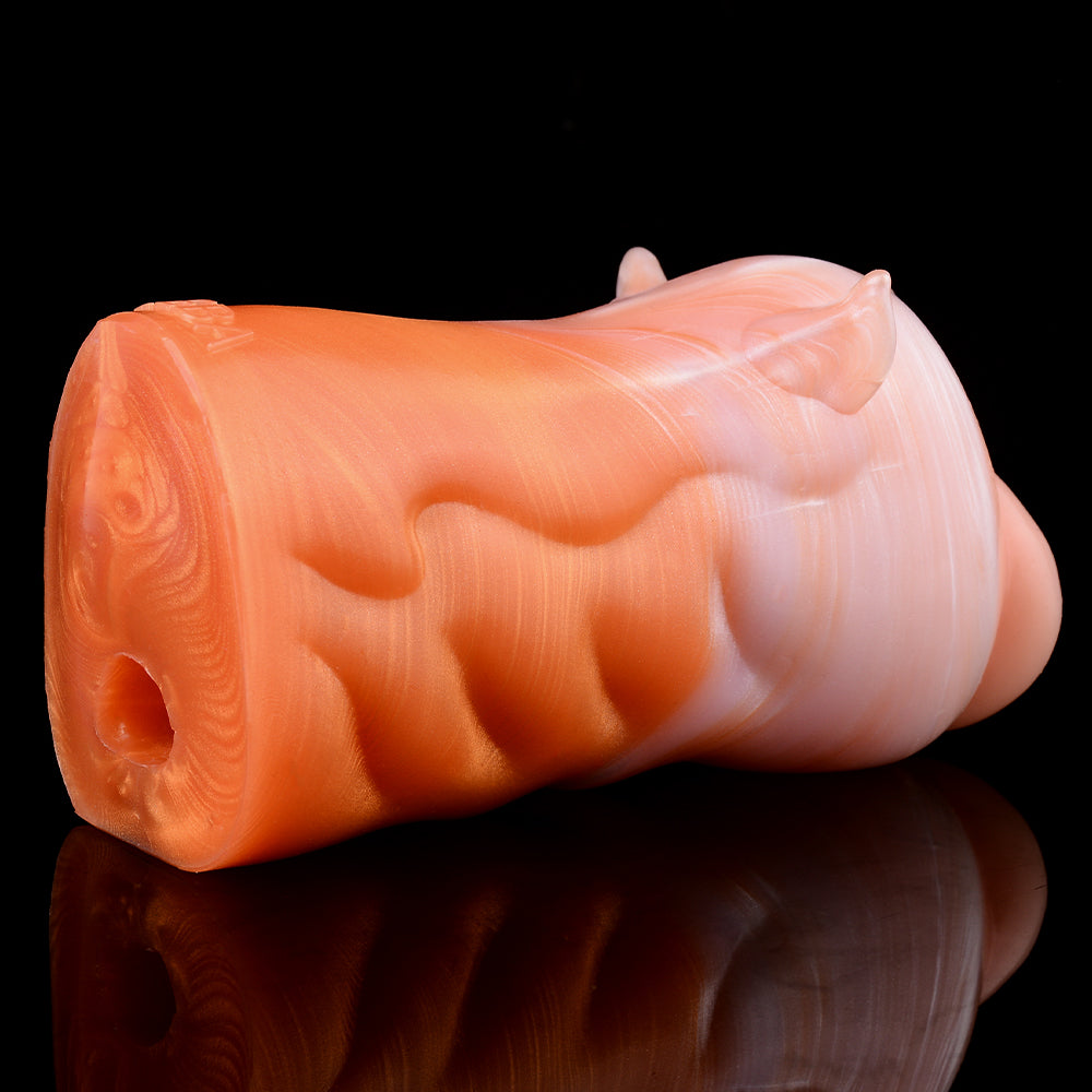 Fantasy Animal Pocket Pussy Masturbation Cup - Red Fox Realistic Vaginas Penis Blowjob Male Sex Toys Xoxomoving