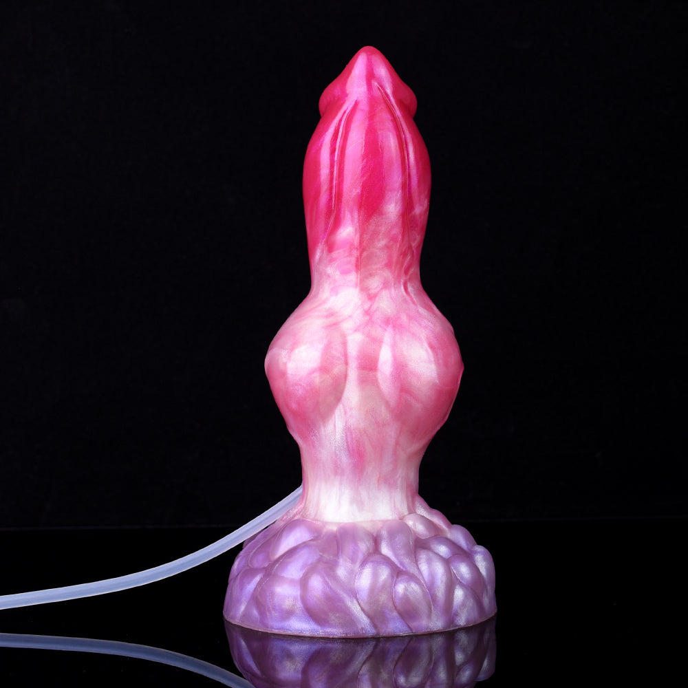 8 Inch Silicone Monster Dog Squirting Dildo Xoxomoving