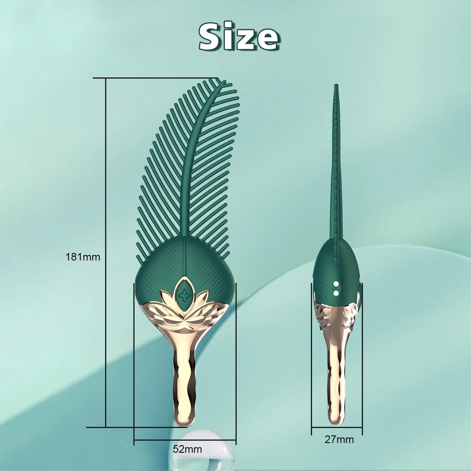 Feather Flirt Vibrator Xoxomoving