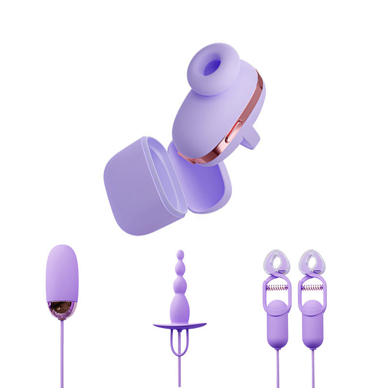 Xoxomoving Magic Box Mini Sucking Vibrator Waterproof Stimulator Xoxomoving