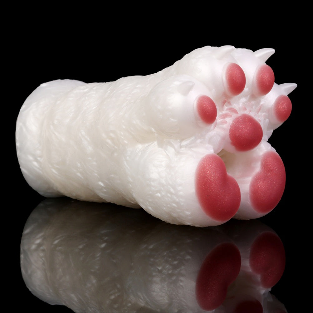 Fantasy Cat Paw Animal Pussies Furry Sex Doll - Male Plush Silicone Penis Masturbation Cup Xoxomoving