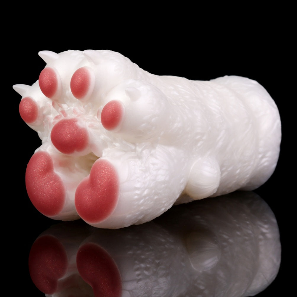 Fantasy Cat Paw Animal Pussies Furry Sex Doll - Male Plush Silicone Penis Masturbation Cup Xoxomoving