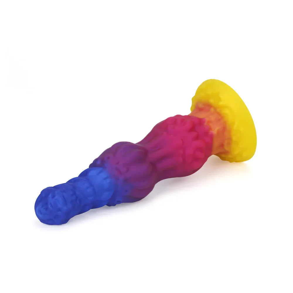 13 Inch Gradient Fantasy Monster Knot Dildo DOG KNOT LUXE