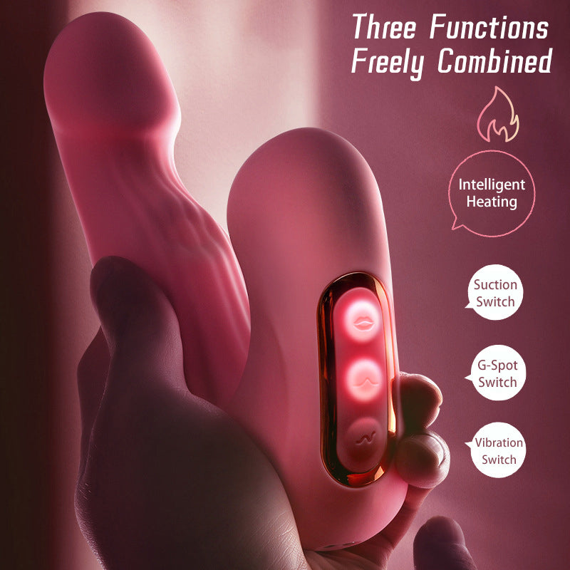 Xoxomoving- 10-Speed Vibrating Suction Thumping Female Masturbator Xoxomoving